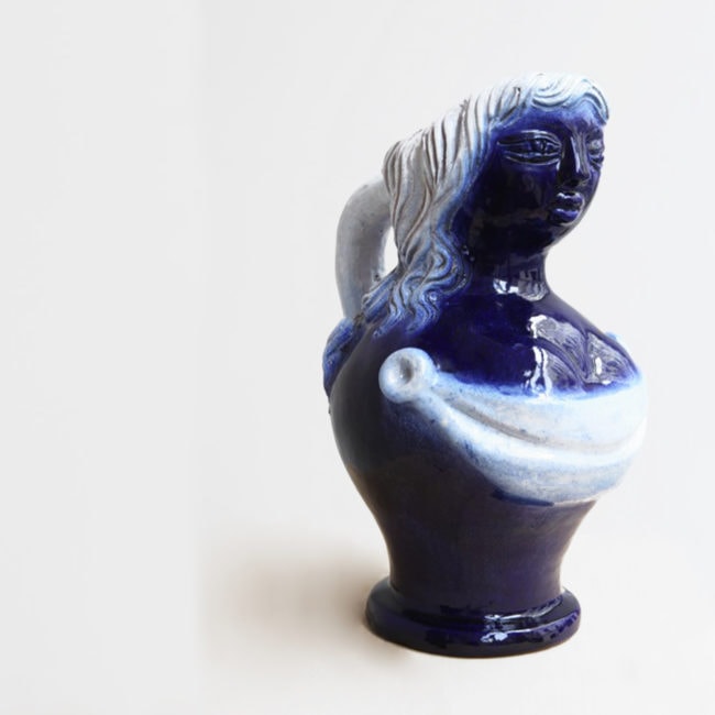 Georges Jouve, “Femme nichon” vase