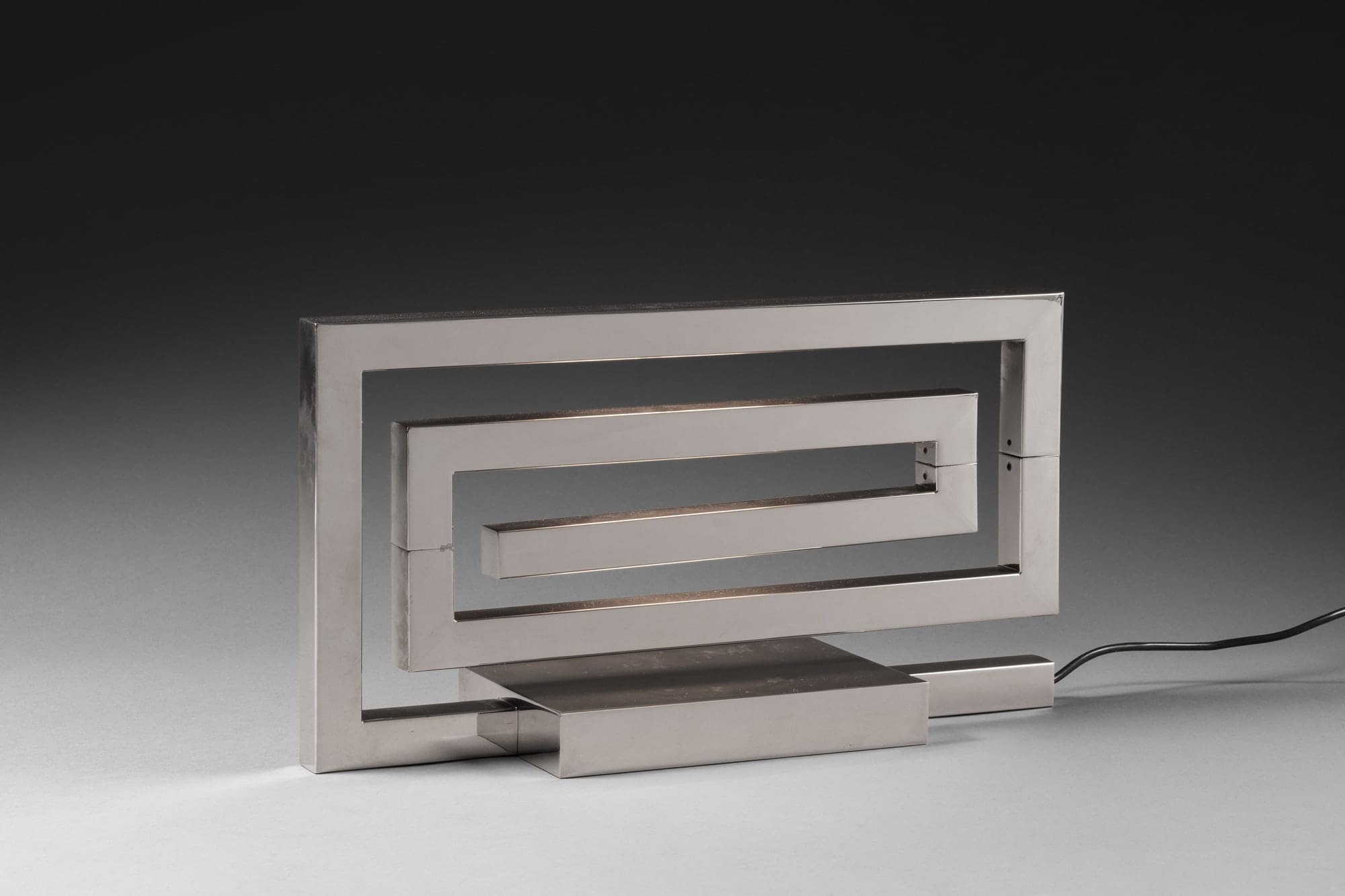 Yonel Lebovici, “Pantographe” lamp, vue 01