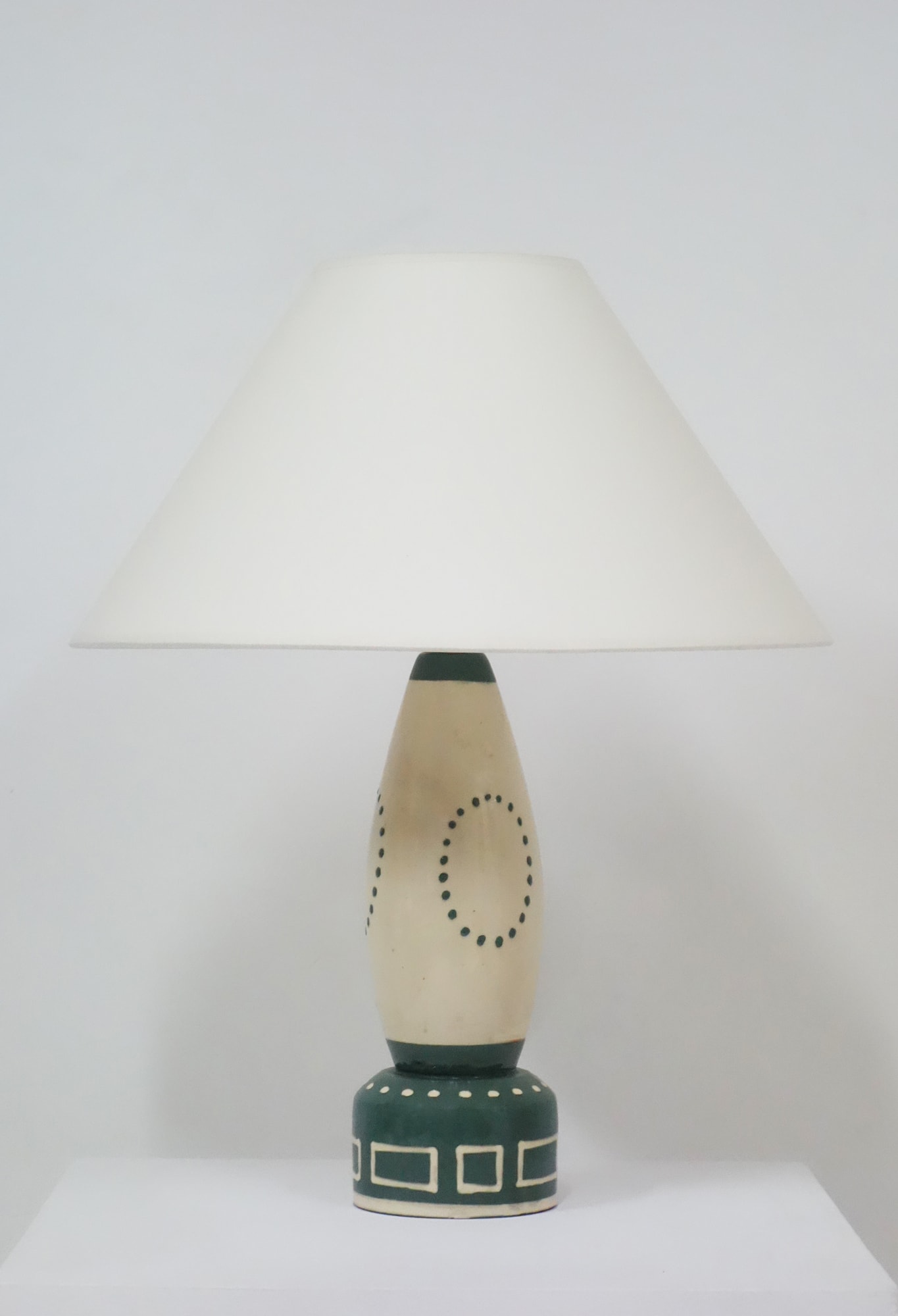 Francis Jourdain, Lampe à poser en céramique (vendue), vue 02