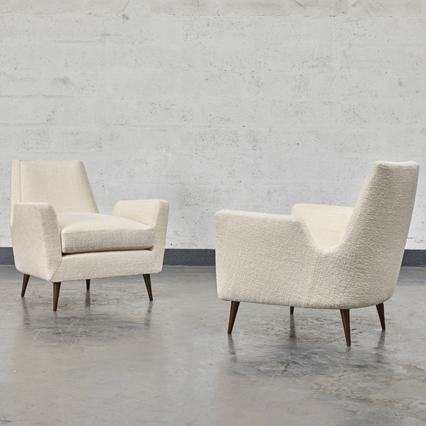 Carlo Hauner, Paire de fauteuils