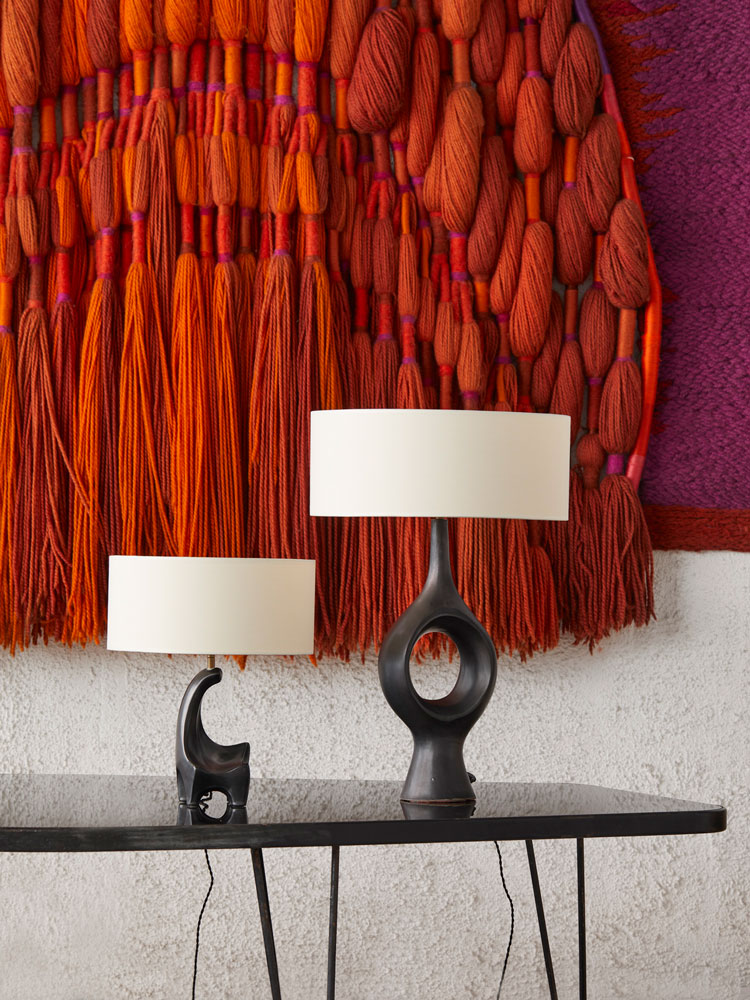 Georges Jouve, Exceptionnelle et rare lampe, vue 07