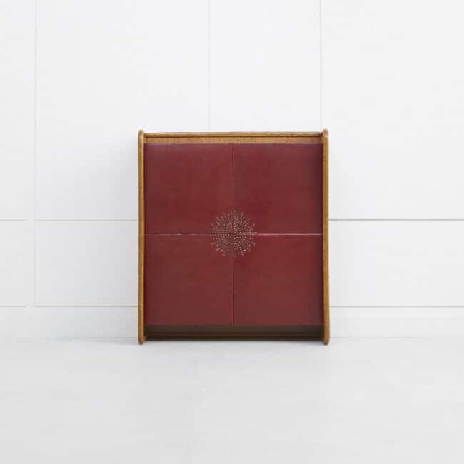 Jean Royère, Cabinet en cuir