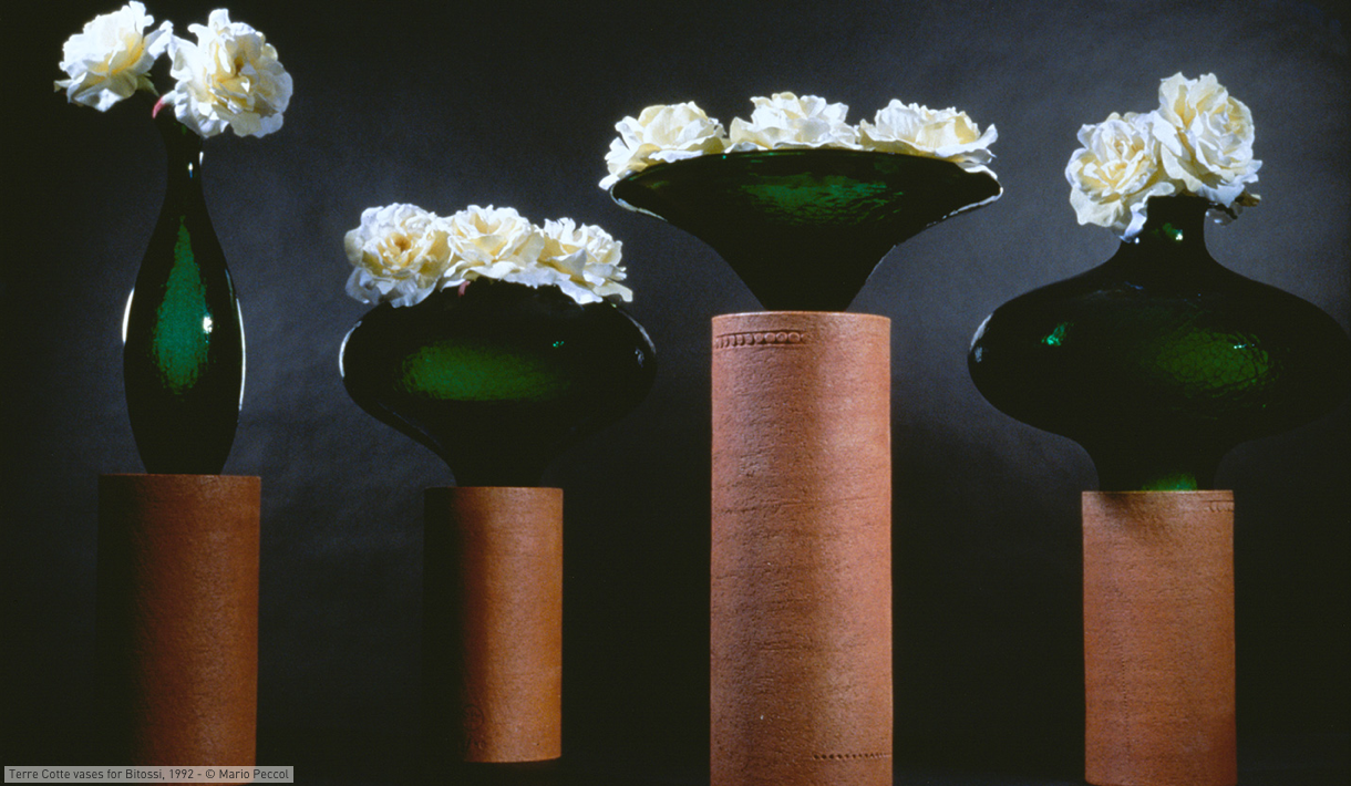 Matteo Thun, Set of 5 vases, vue 07