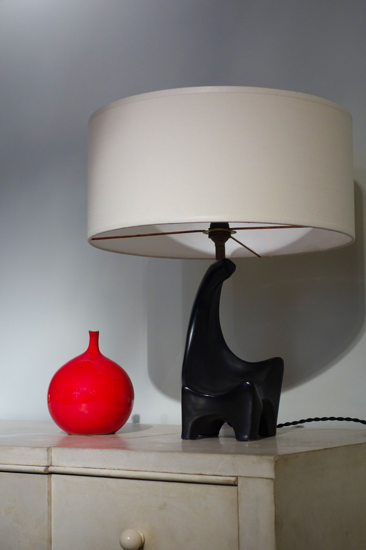 Georges Jouve, “Pomme” rouge, vue 01