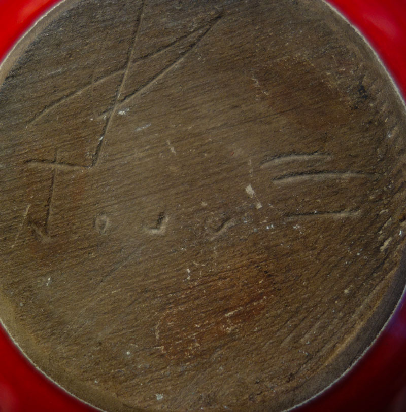 Georges Jouve, “Pomme” rouge, vue 02