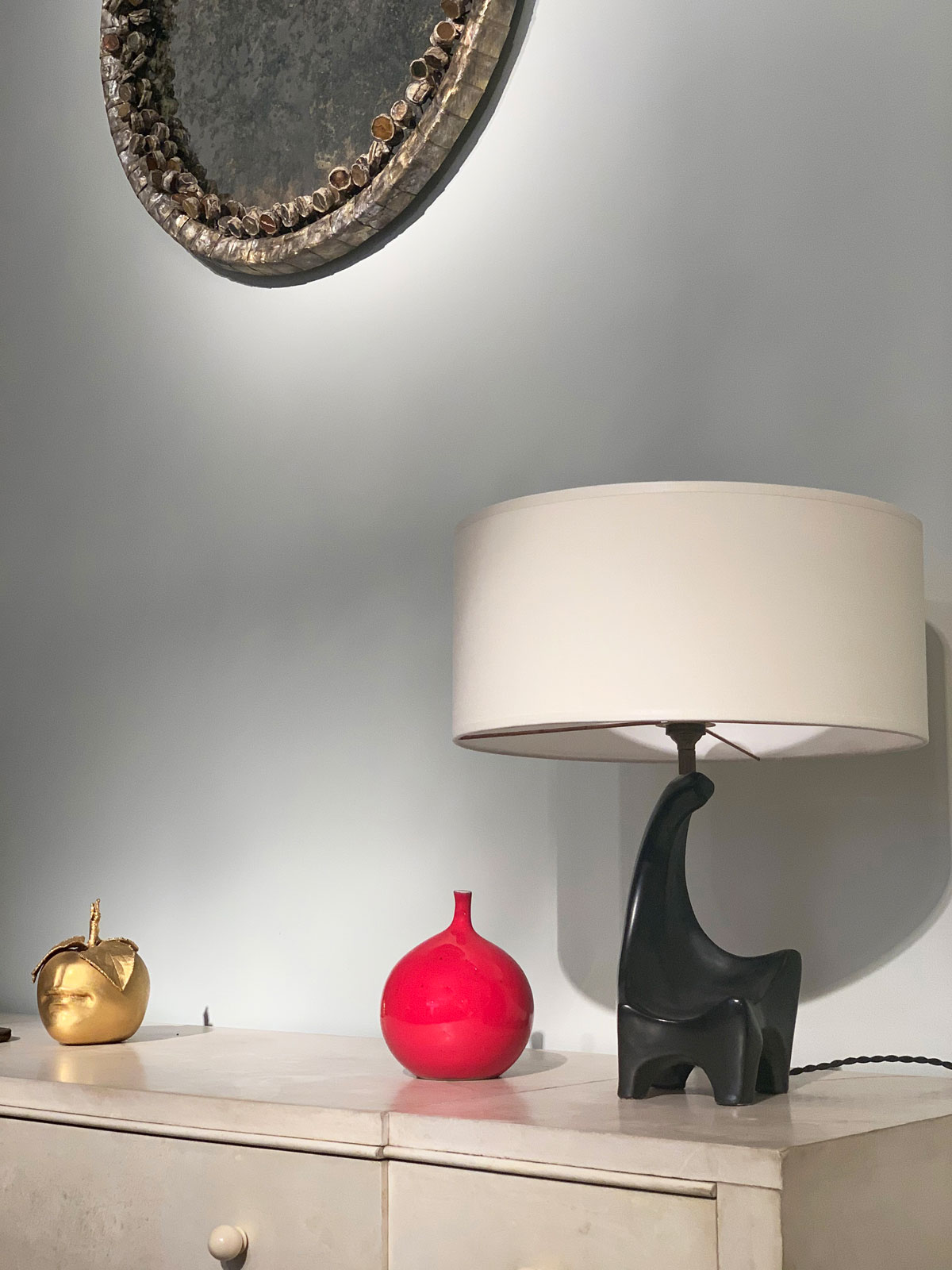 Georges Jouve, “Pomme” rouge, vue 03