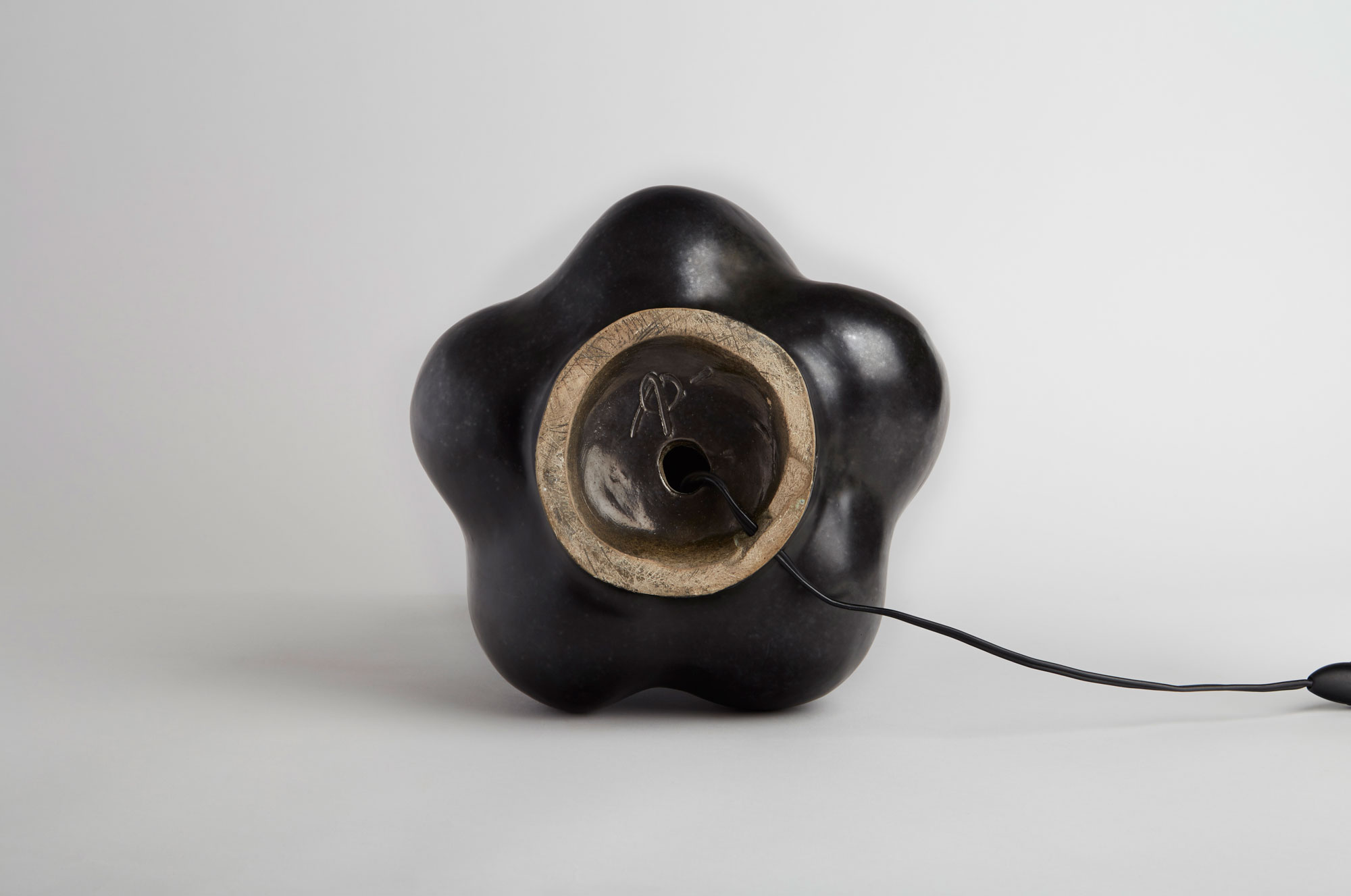 Georges Jouve, Importante lampe en céramique, vue 03