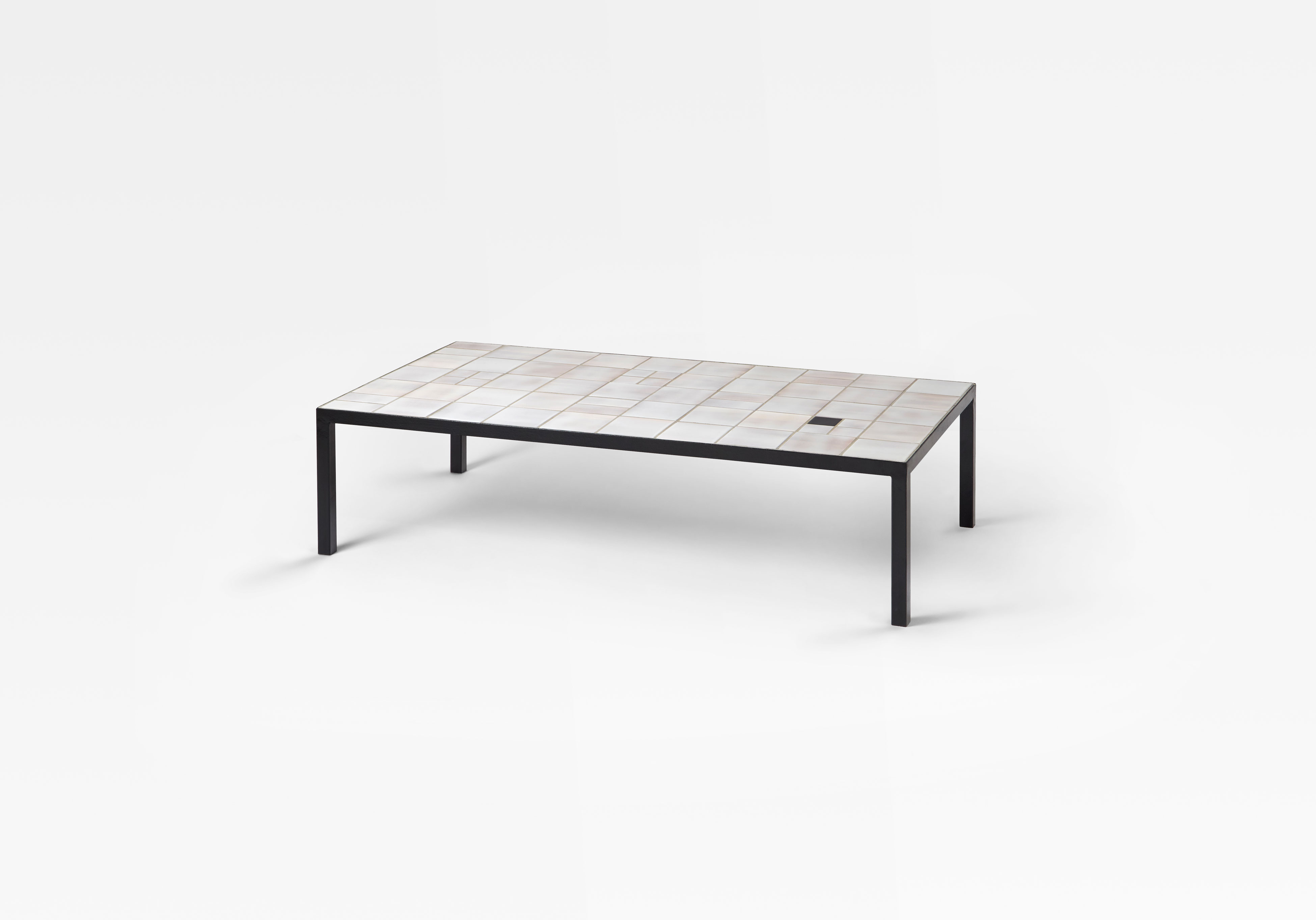 Georges Jouve, Table basse en céramique, vue 01