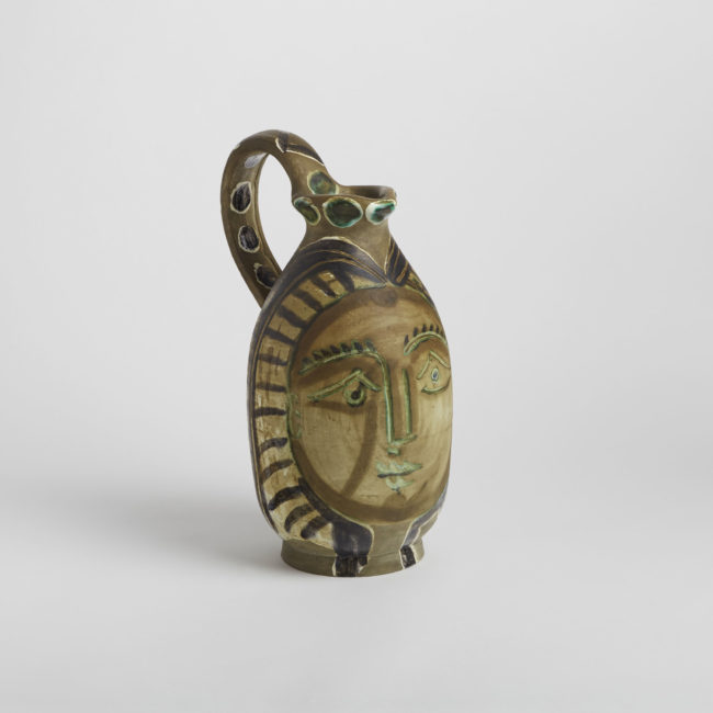 Pablo Picasso, “La Femme du Barbu” pitcher
