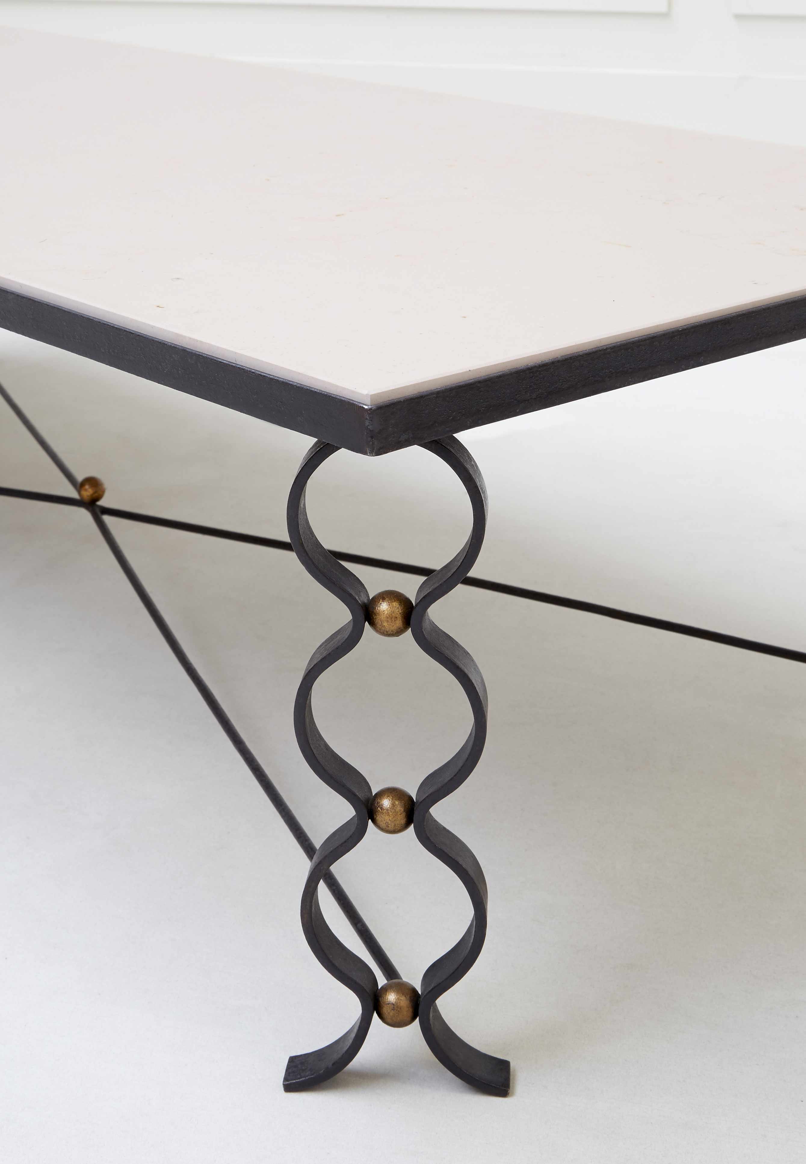 Jean Royère, “Ruban” coffee table, vue 02