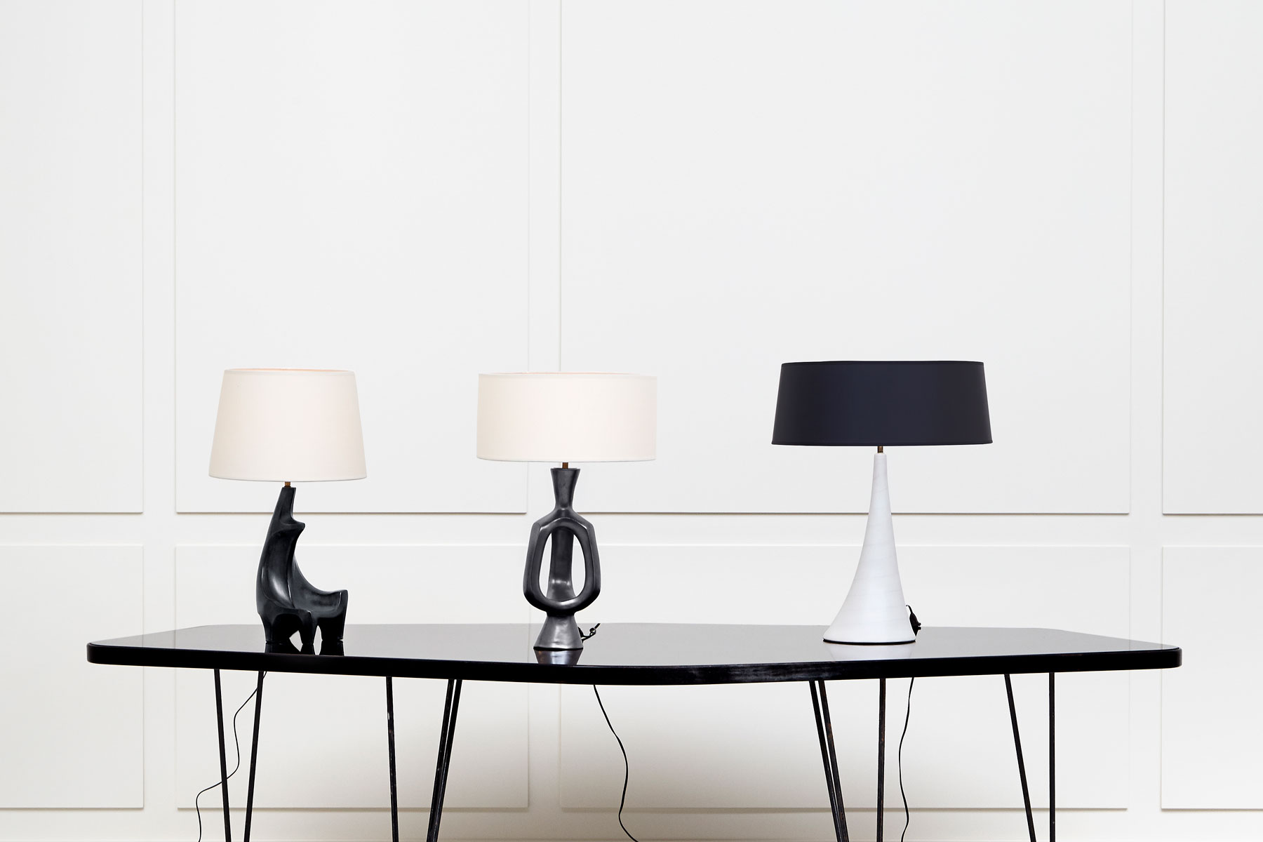 Georges Jouve, Ceramic lamp, vue 04