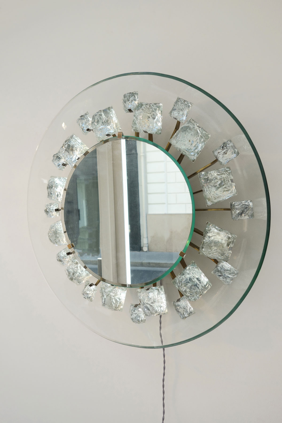 Max Ingrand & Fontana Arte, “Pistil” mirror, vue 02