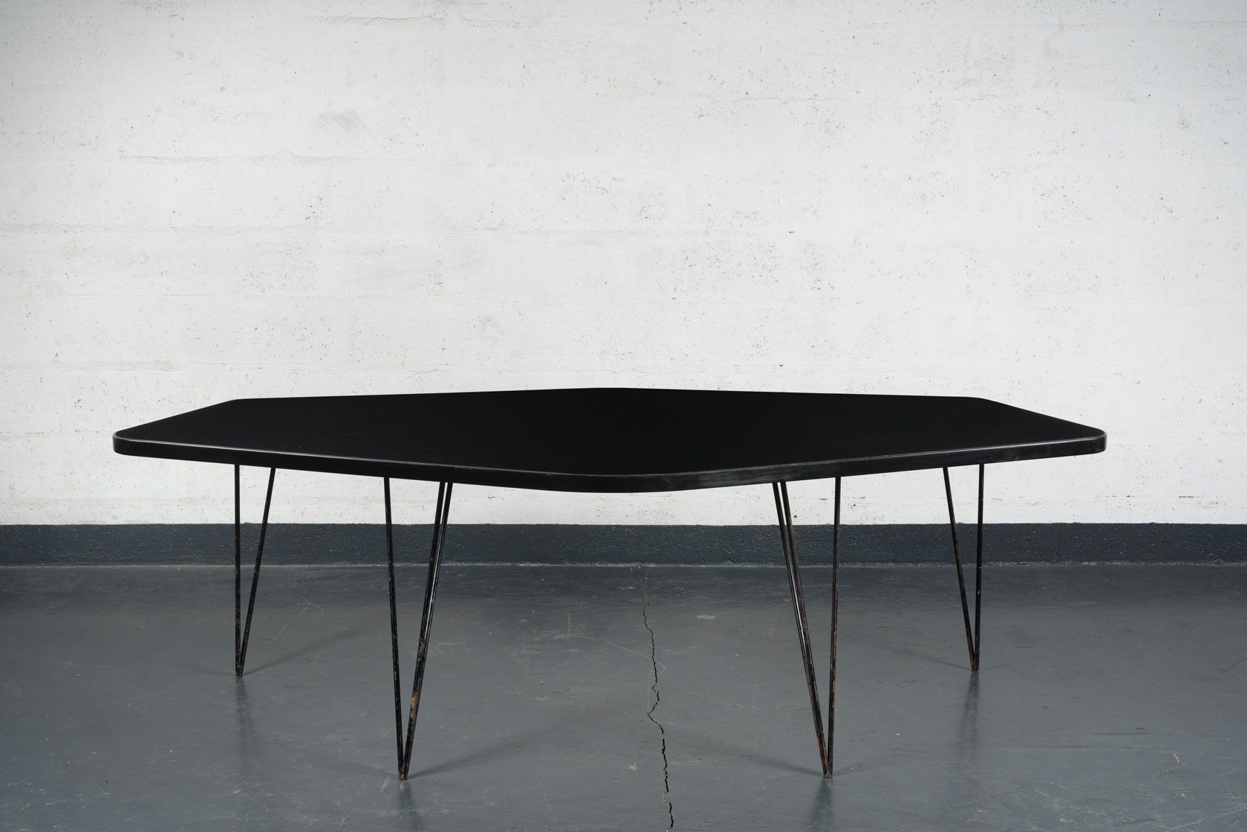 Joaquim Tenreiro, Importante et rare table «Abstrata», vue 02
