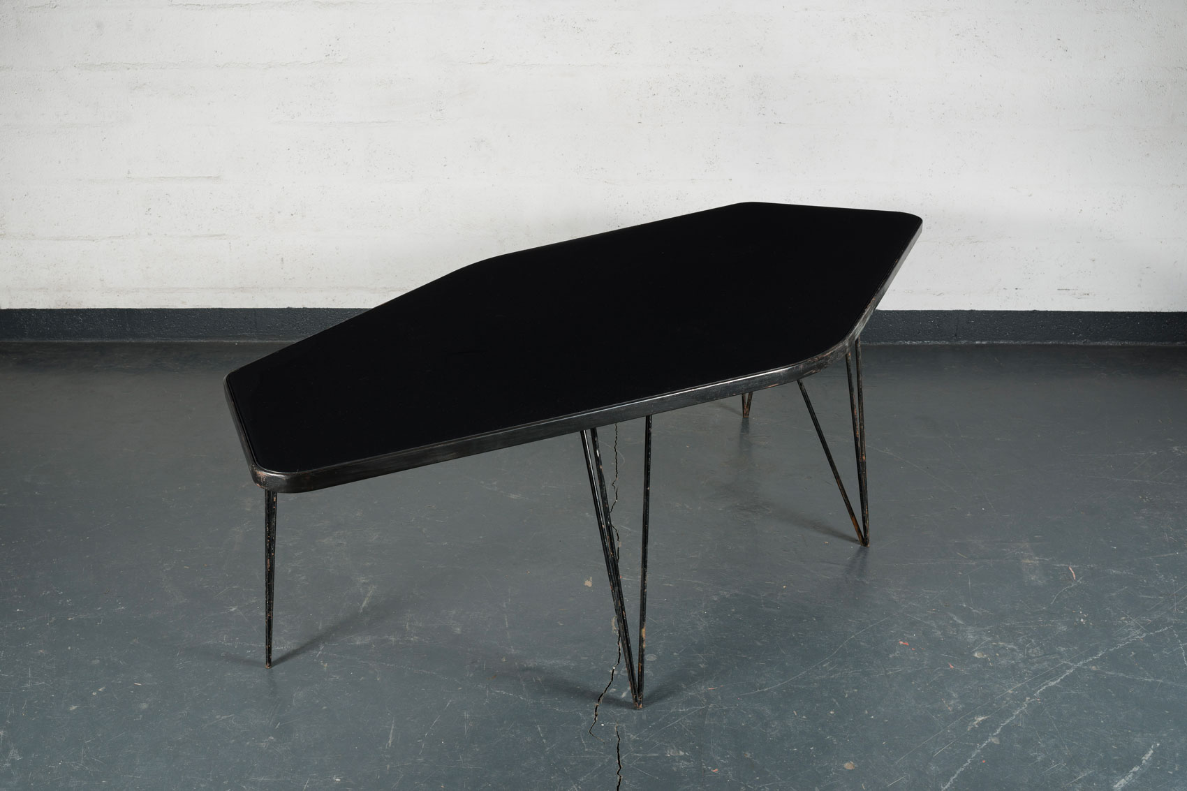 Joaquim Tenreiro, Importante et rare table «Abstrata», vue 01