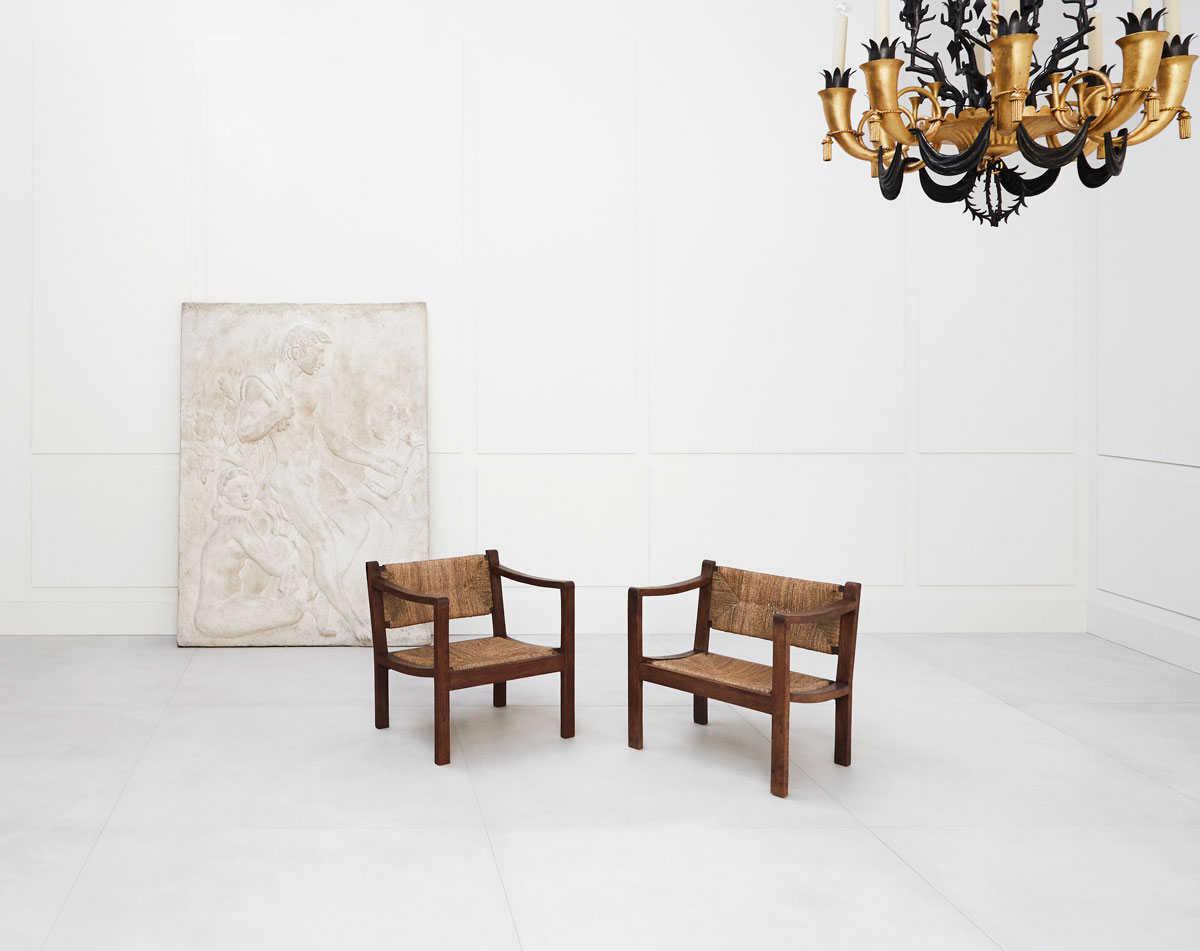 Eyre de Lanux, Paire de fauteuils, vue 05