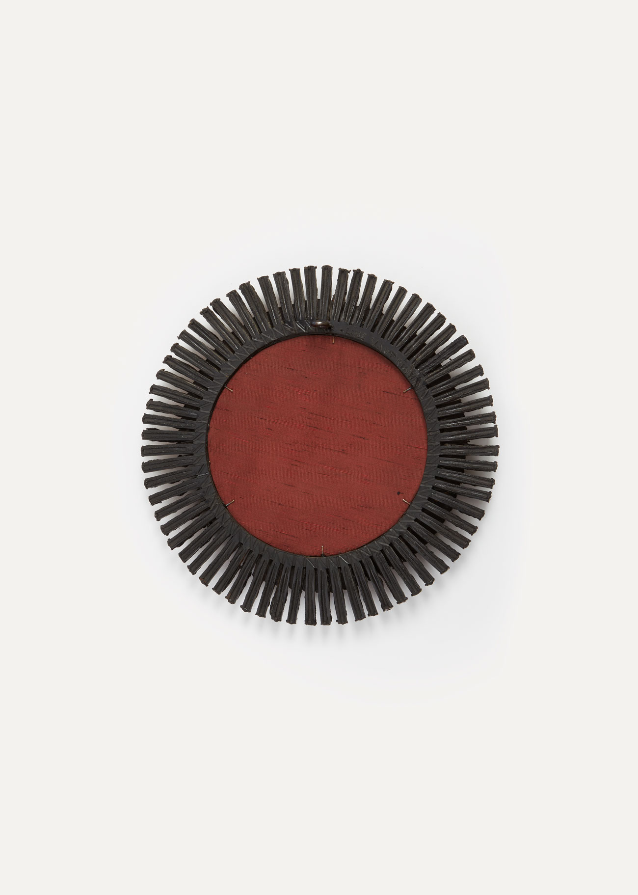 Line Vautrin, Miroir “Romain” rouge, vue 02