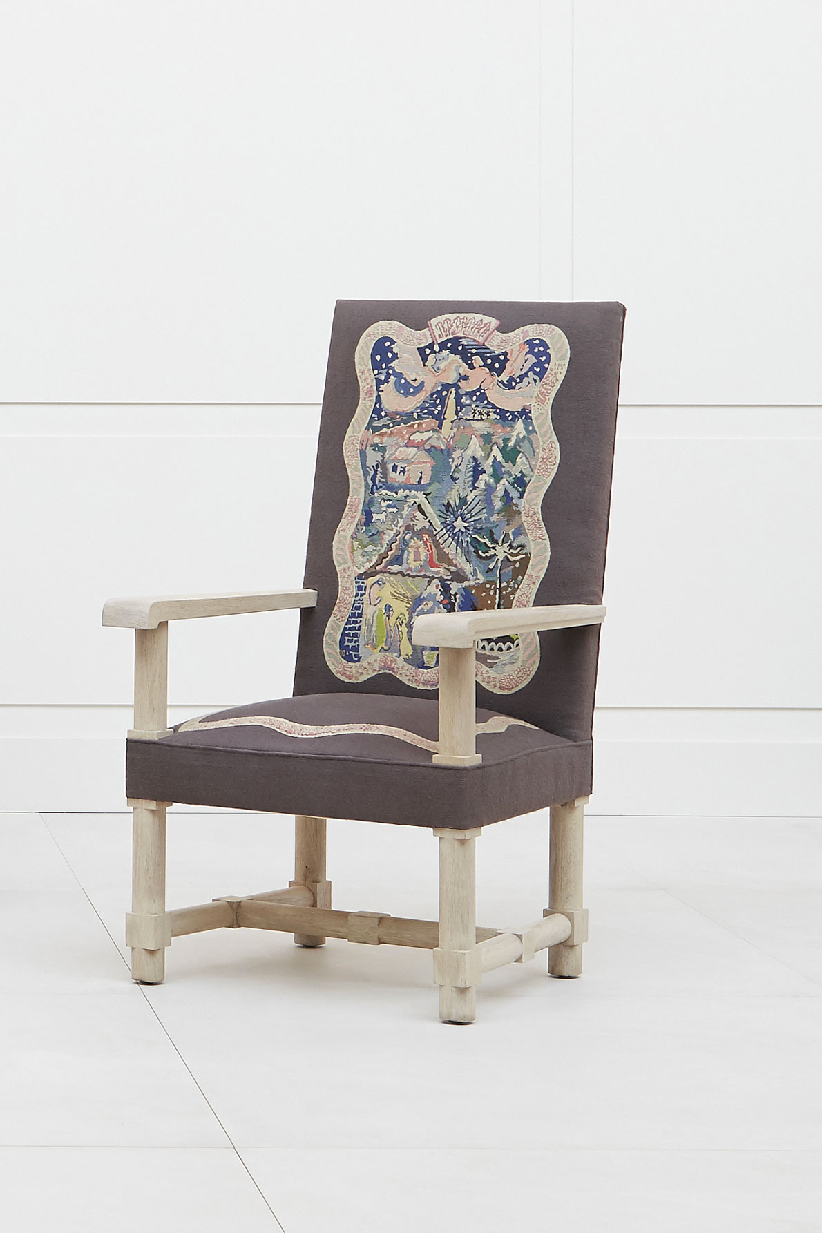 Jacques Adnet, Suite de quatre fauteuils «Les Quatre Saisons», vue 03