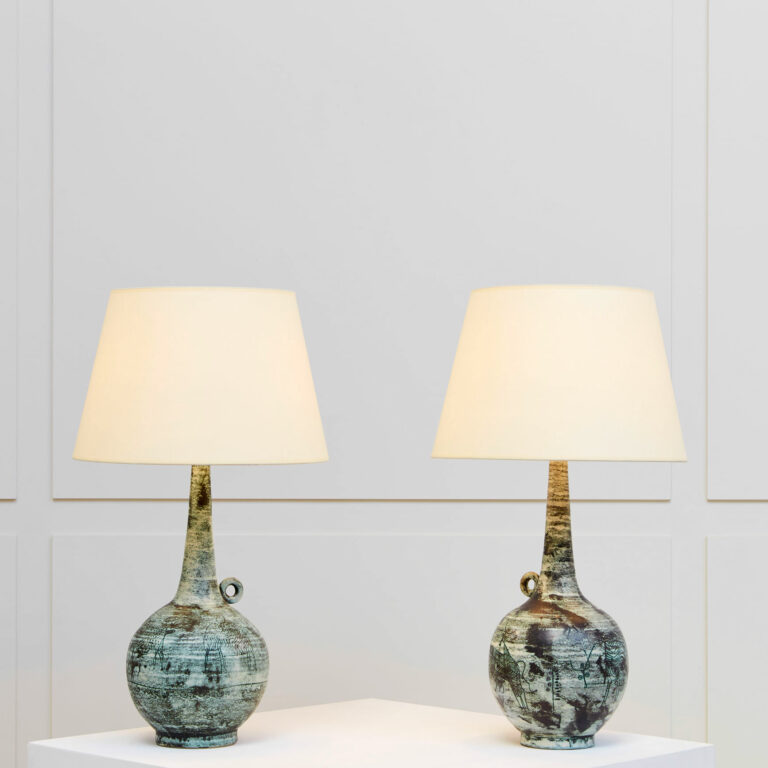 Jacques Blin, Paire de lampes “Tauromachie”