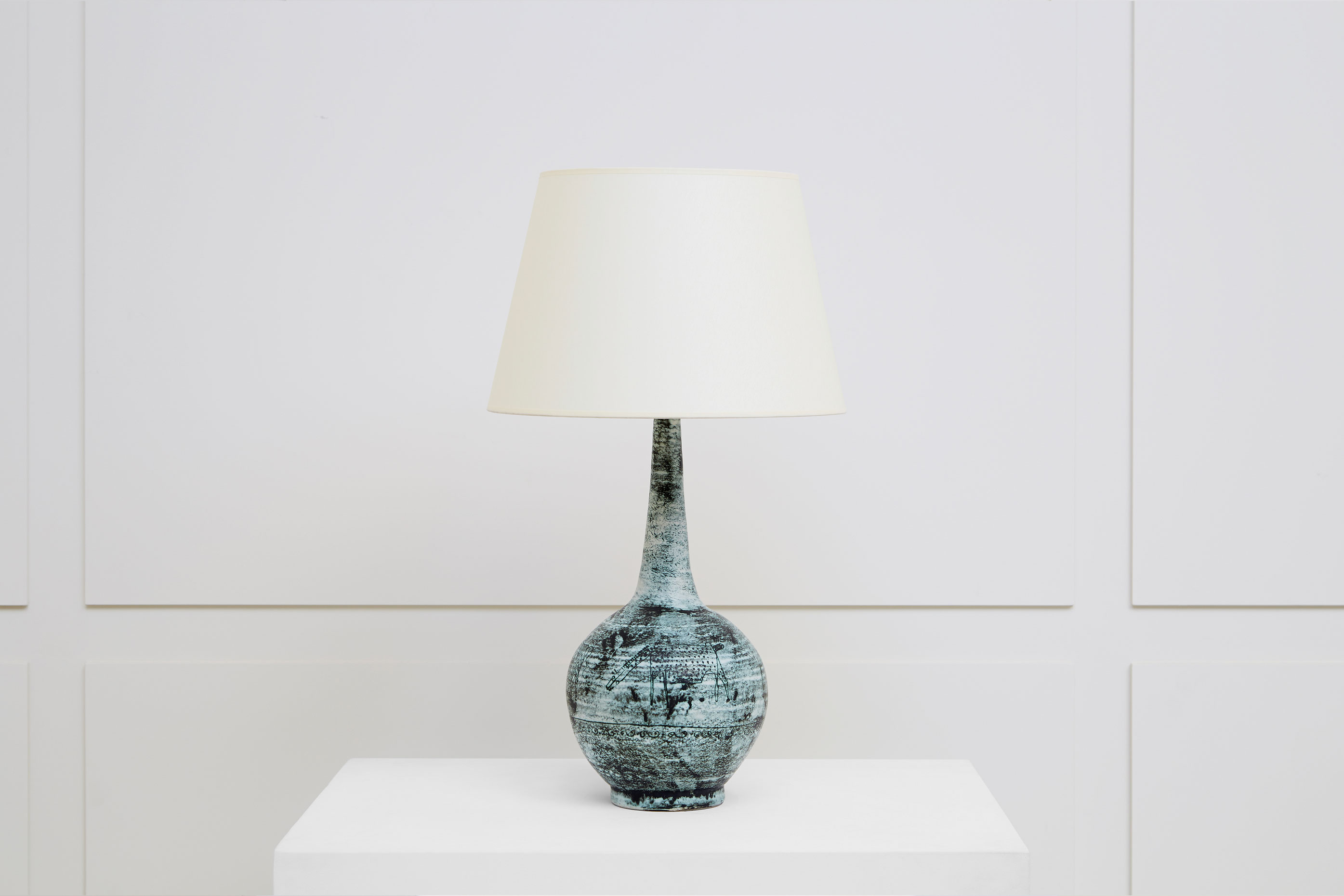 Jacques Blin, Pair of lamps « Tauromachie», vue 04