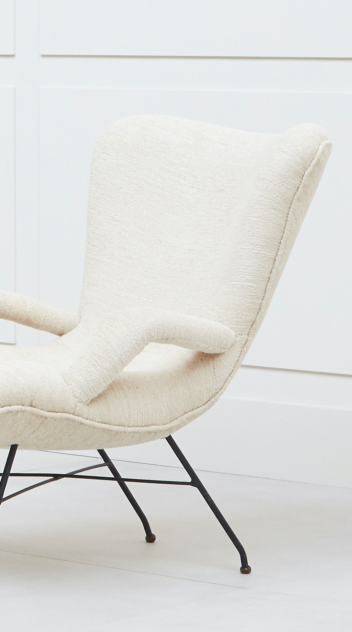 Carlo Hauner & Martin Eisler, Paire de fauteuils, vue 02