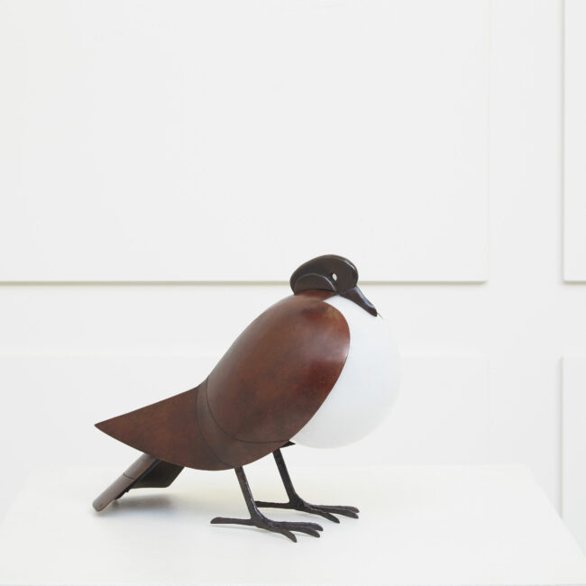 Francois-Xavier Lalanne, “Pigeon” lamp