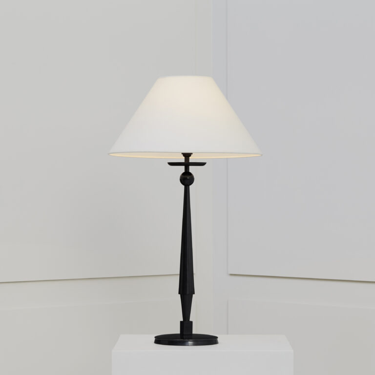 Table lamp, Gilbert Poillerat
