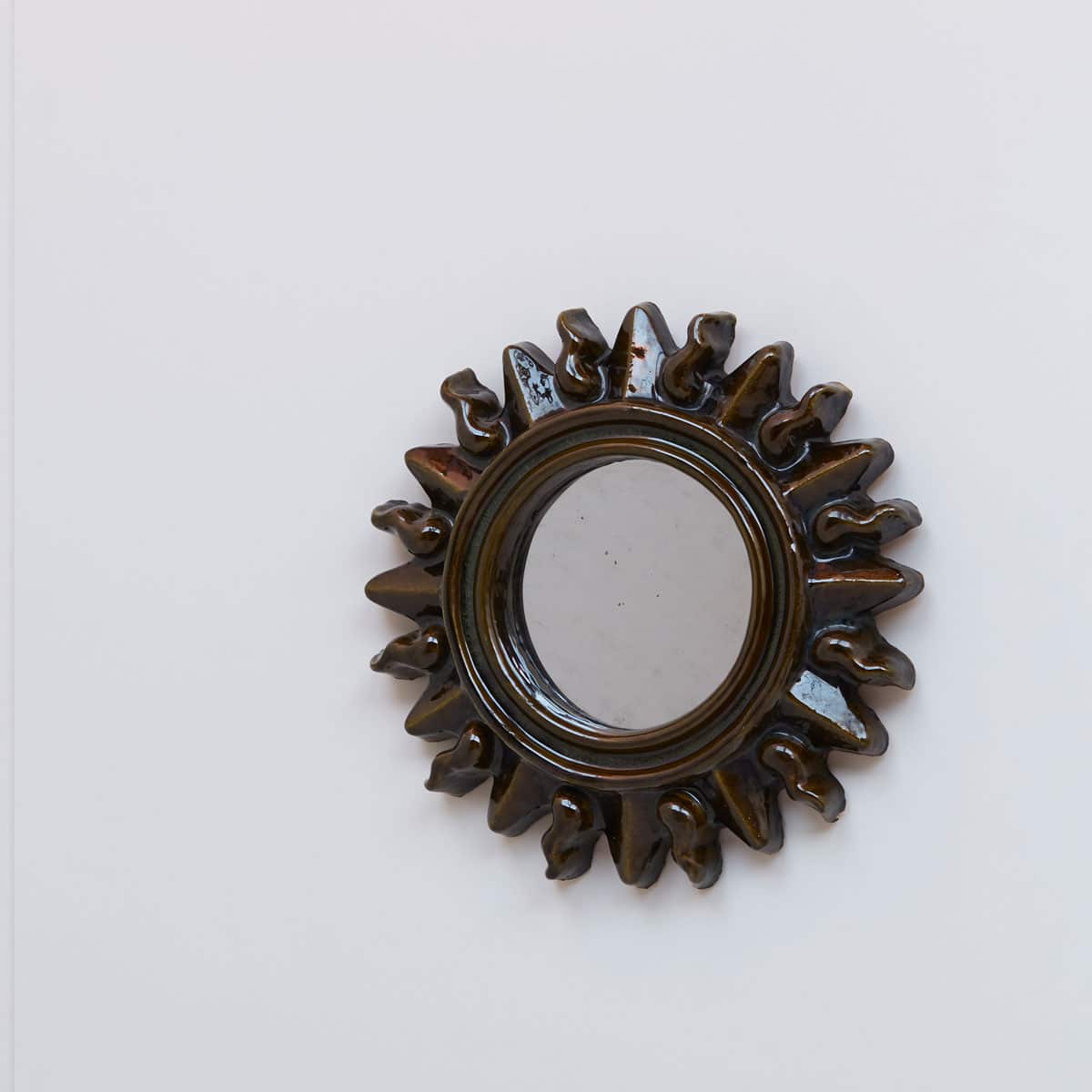 Ceramic «Sun» mirror
