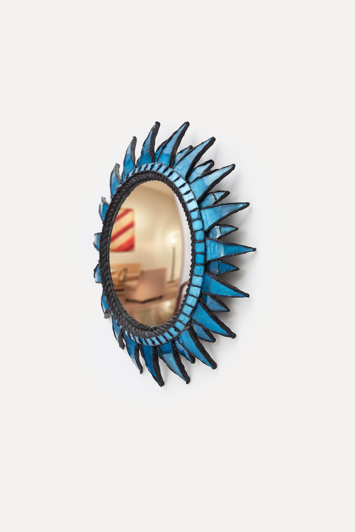 Line Vautrin, Miroir «Soleil à pointes» n°2, vue 04