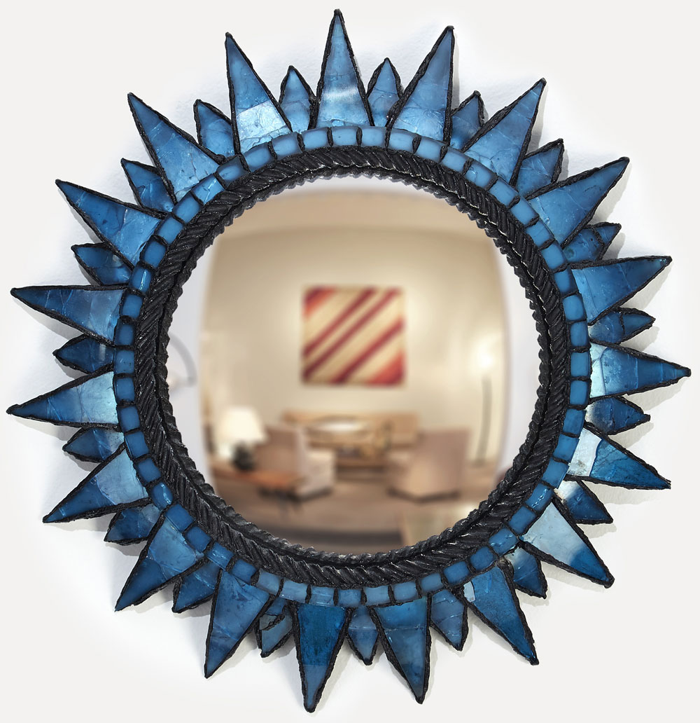 Line Vautrin, Miroir «Soleil à pointes» n°2, vue 02