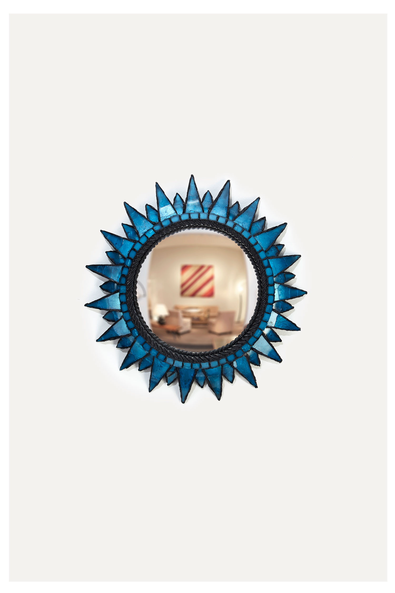 Line Vautrin, Miroir «Soleil à pointes» n°2, vue 01