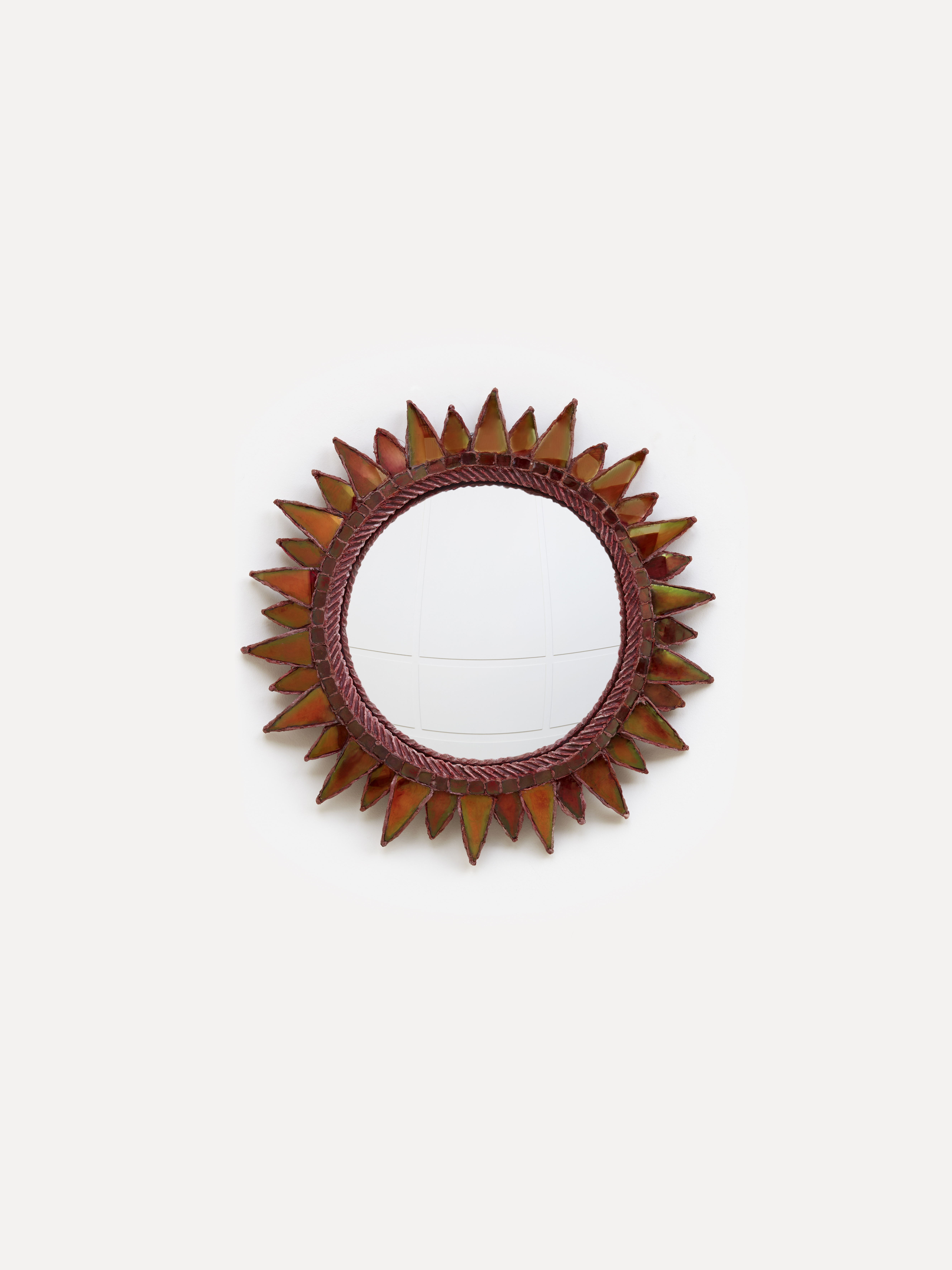 Line Vautrin, «Soleil à Pointes n°2» mirror, vue 01