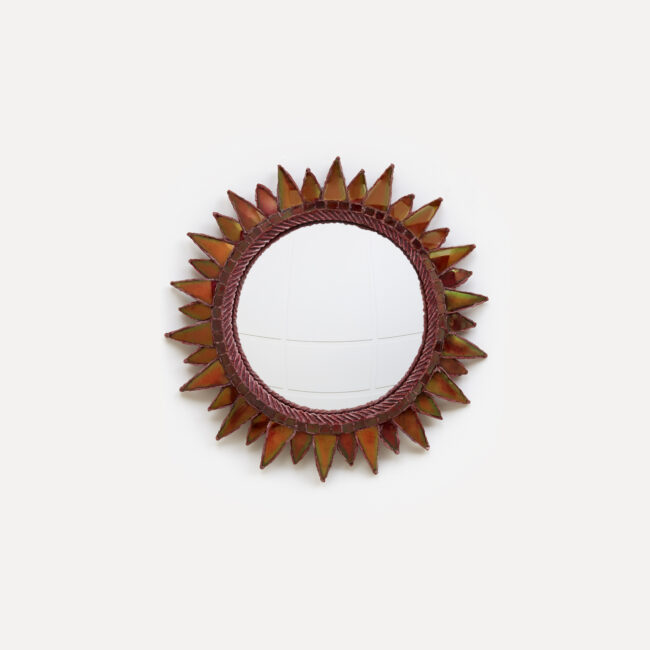 Line Vautrin, «Soleil à Pointes n°2» mirror