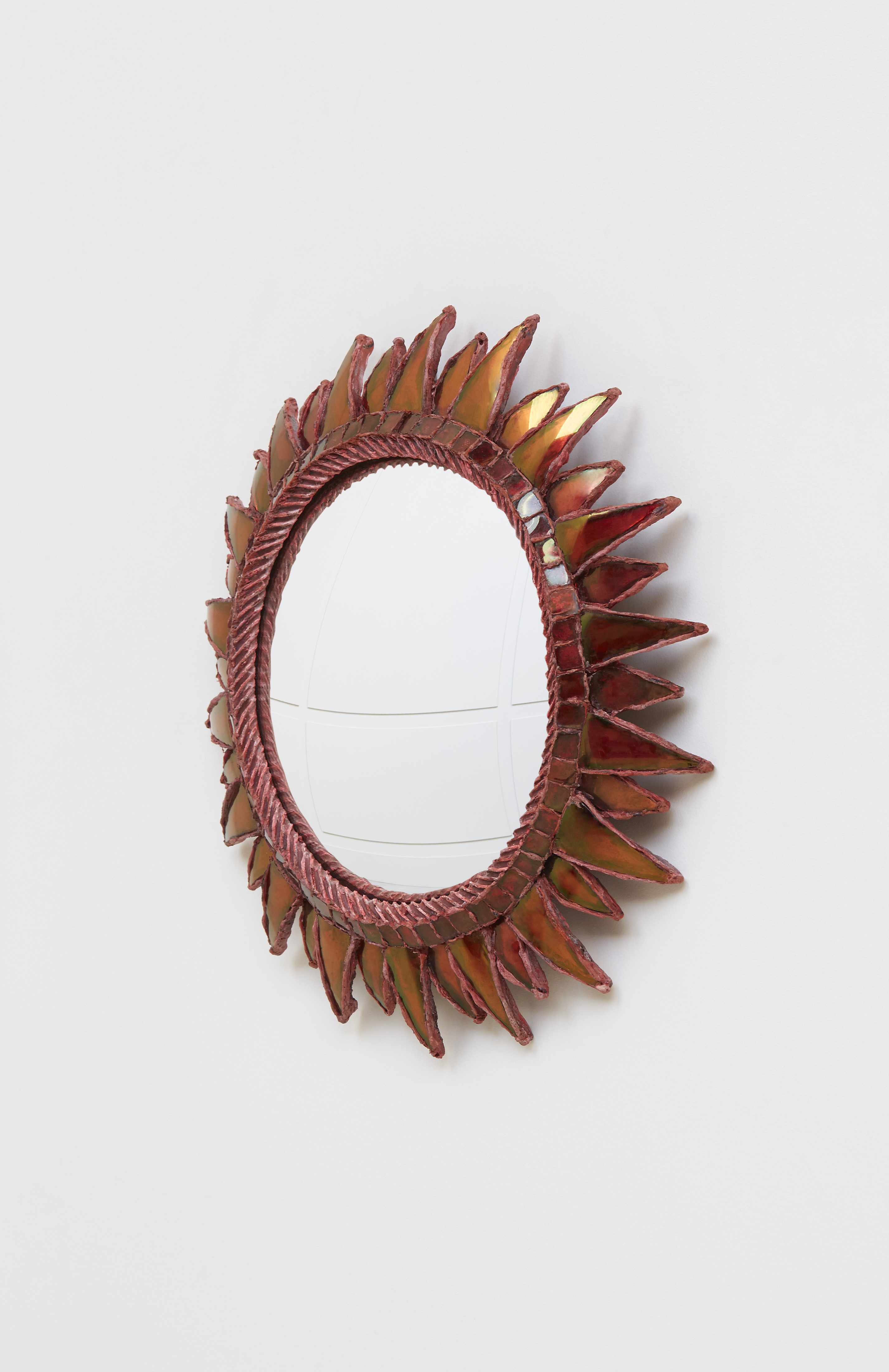 Line Vautrin, «Soleil à Pointes n°2» mirror, vue 02