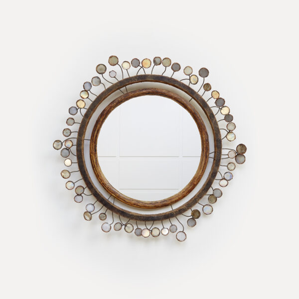 Line Vautrin, Rare miroir «Sequins»