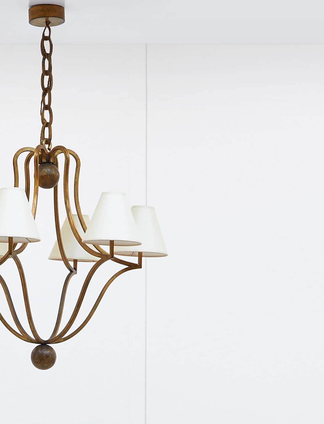 Jean Royère, “Jacques” chandelier, vue 04