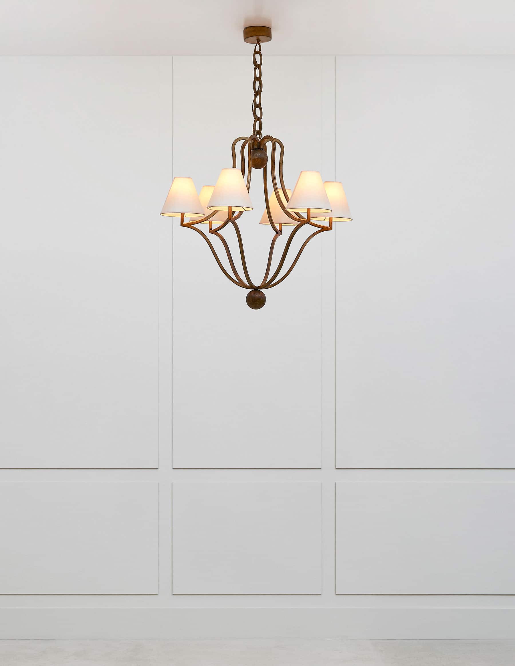 Jean Royère, “Jacques” chandelier, vue 03