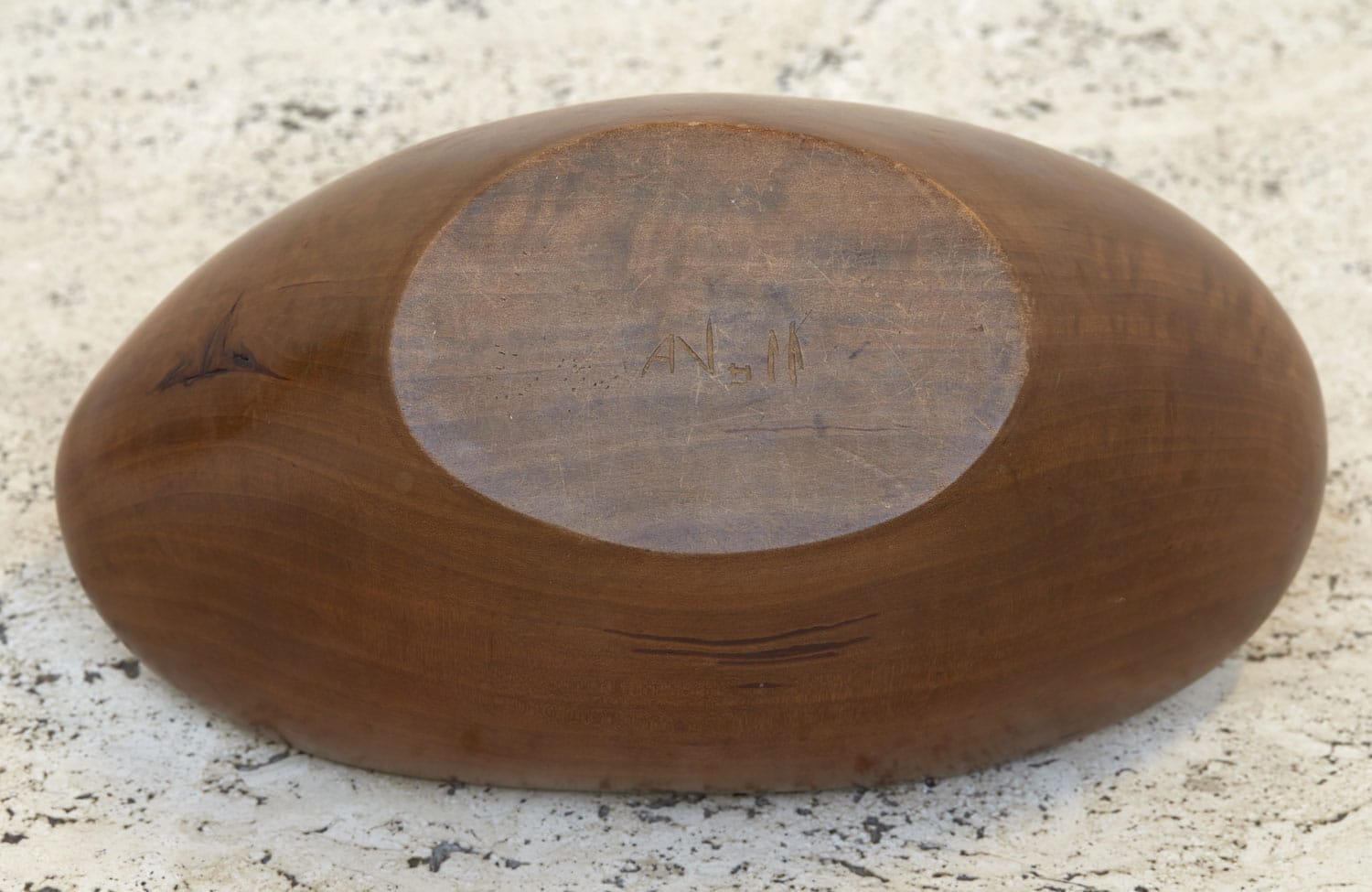 Alexandre Noll, Walnut bowl, vue 03