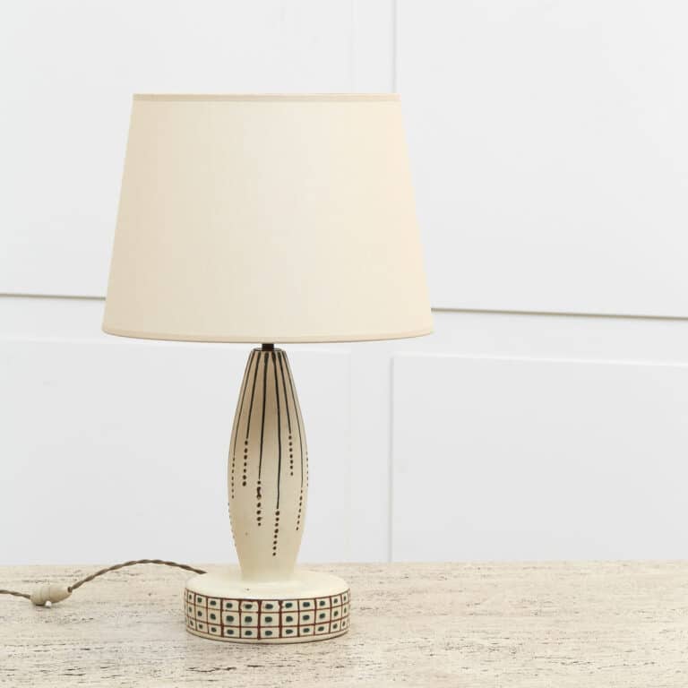 Francis Jourdain, Lampe en céramique