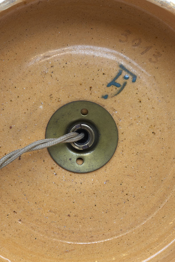 Francis Jourdain, Lampe en céramique, vue 04