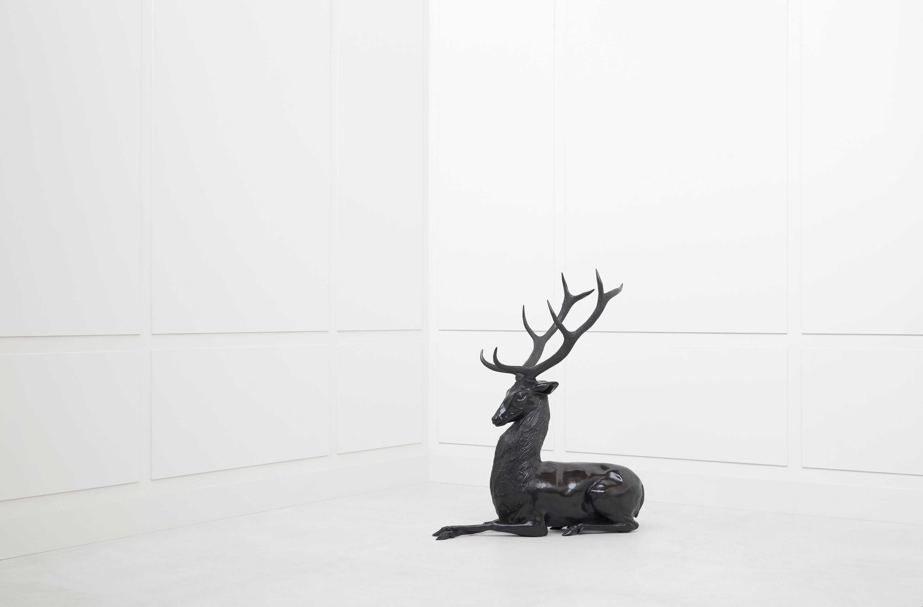 Janine Janet, “Cerf Couché”, vue 01