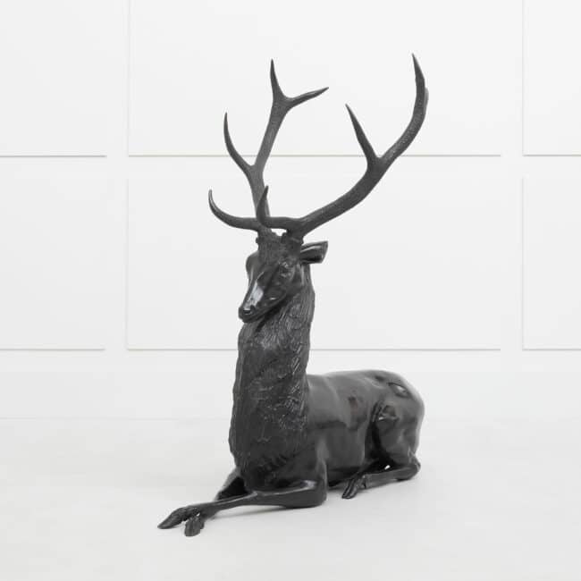 Janine Janet, “Cerf Couché”