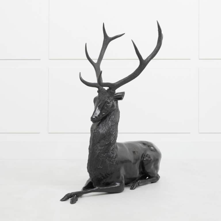 Janine Janet, “Cerf Couché”