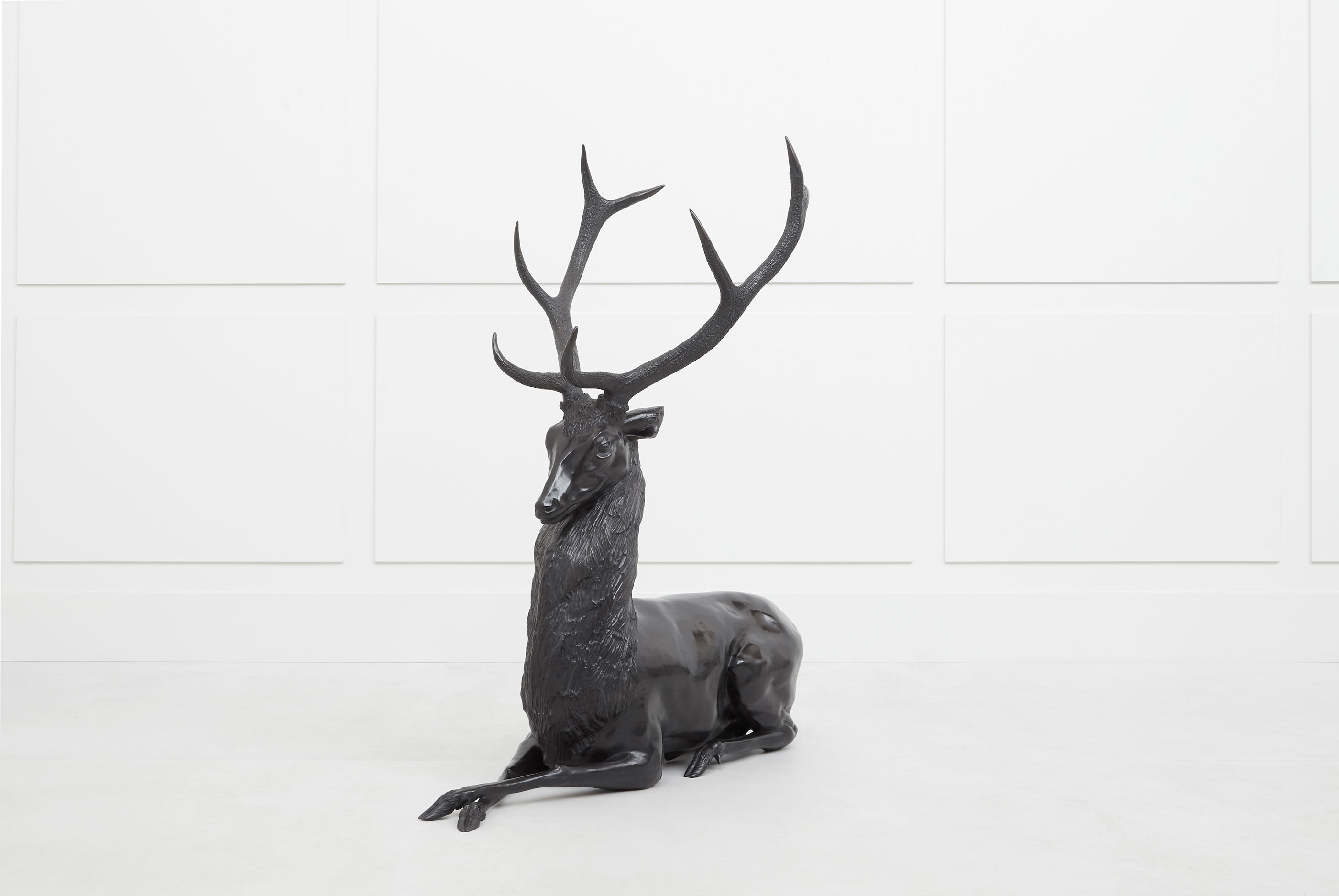 Janine Janet, “Cerf Couché”, vue 02