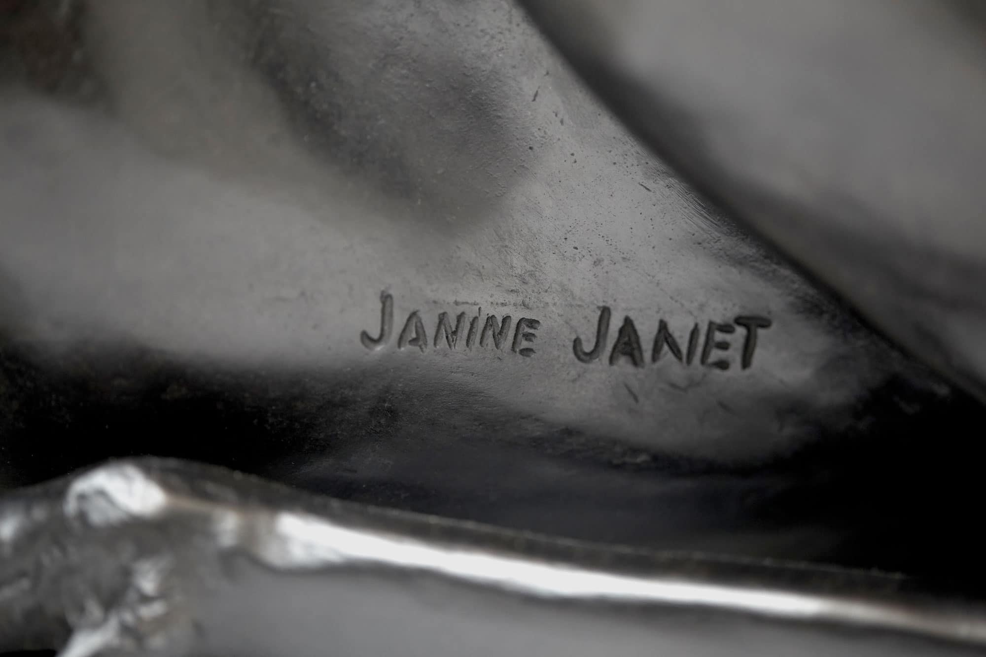 Janine Janet, “Cerf Couché”, vue 04