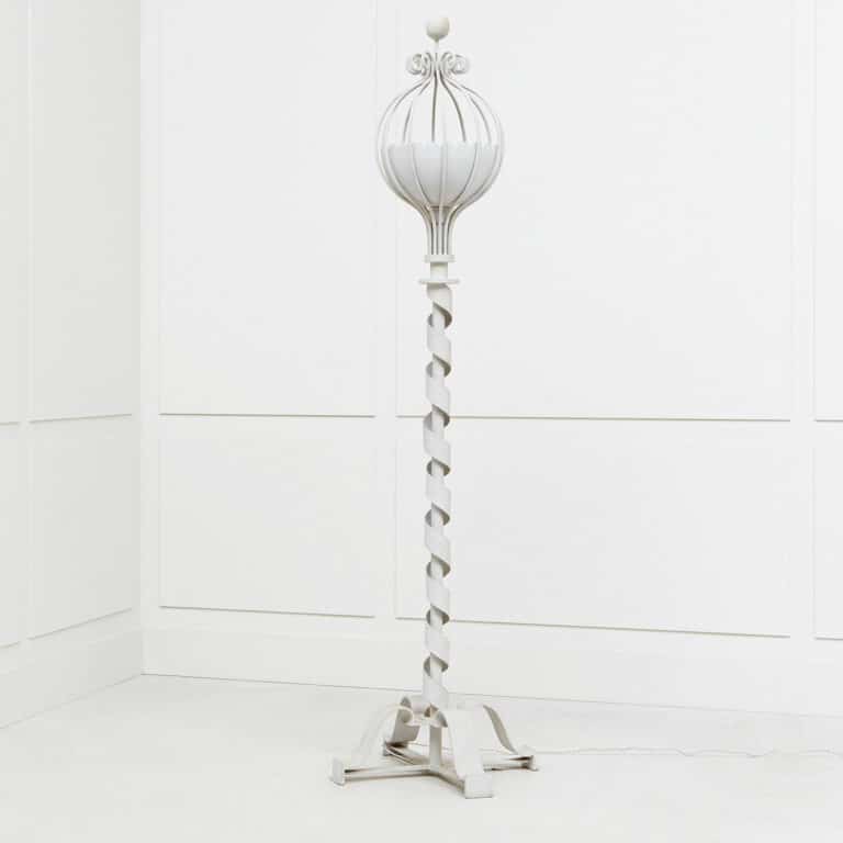 Serge Roche & Gilbert Poillerat, Rare floor lamp