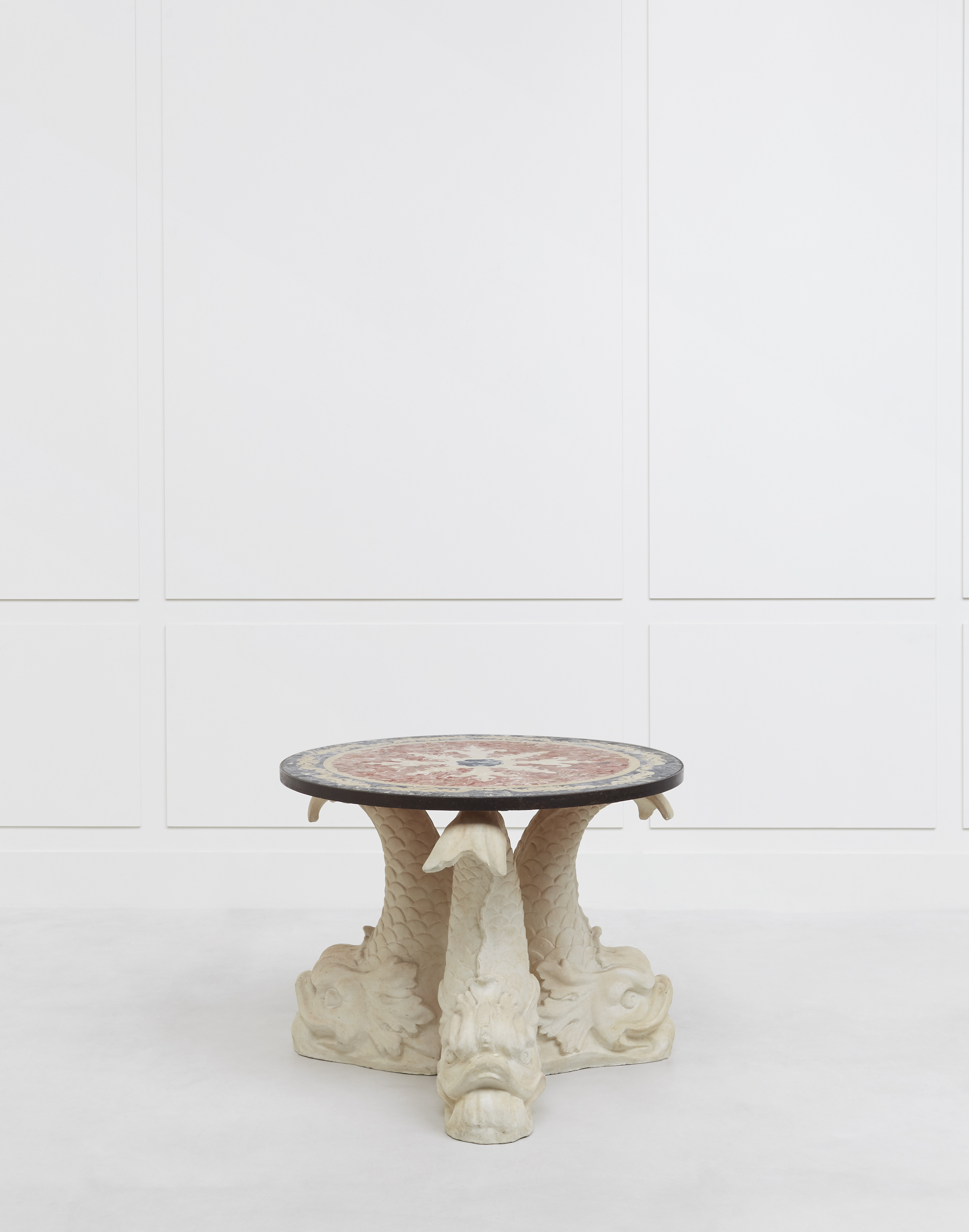 Serge Roche et Ismael De La Serna, Pedestal table, vue 01