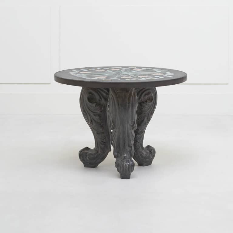 Serge Roche et Ismael De La Serna, Pedestal table