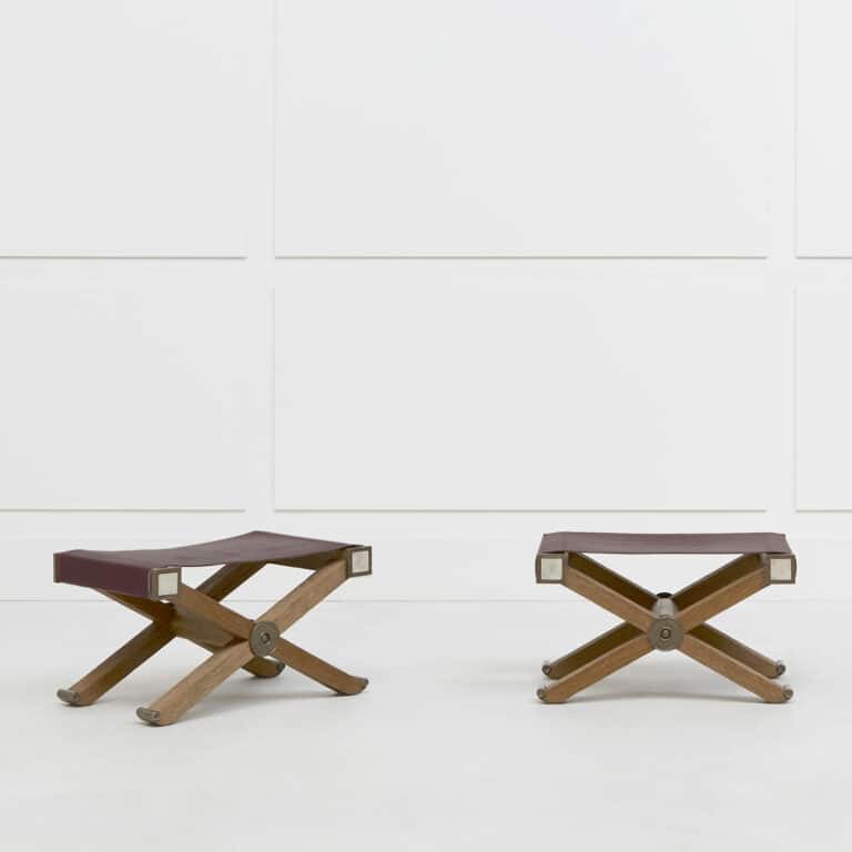 Paul Dupré-Lafon, Pair of X stools