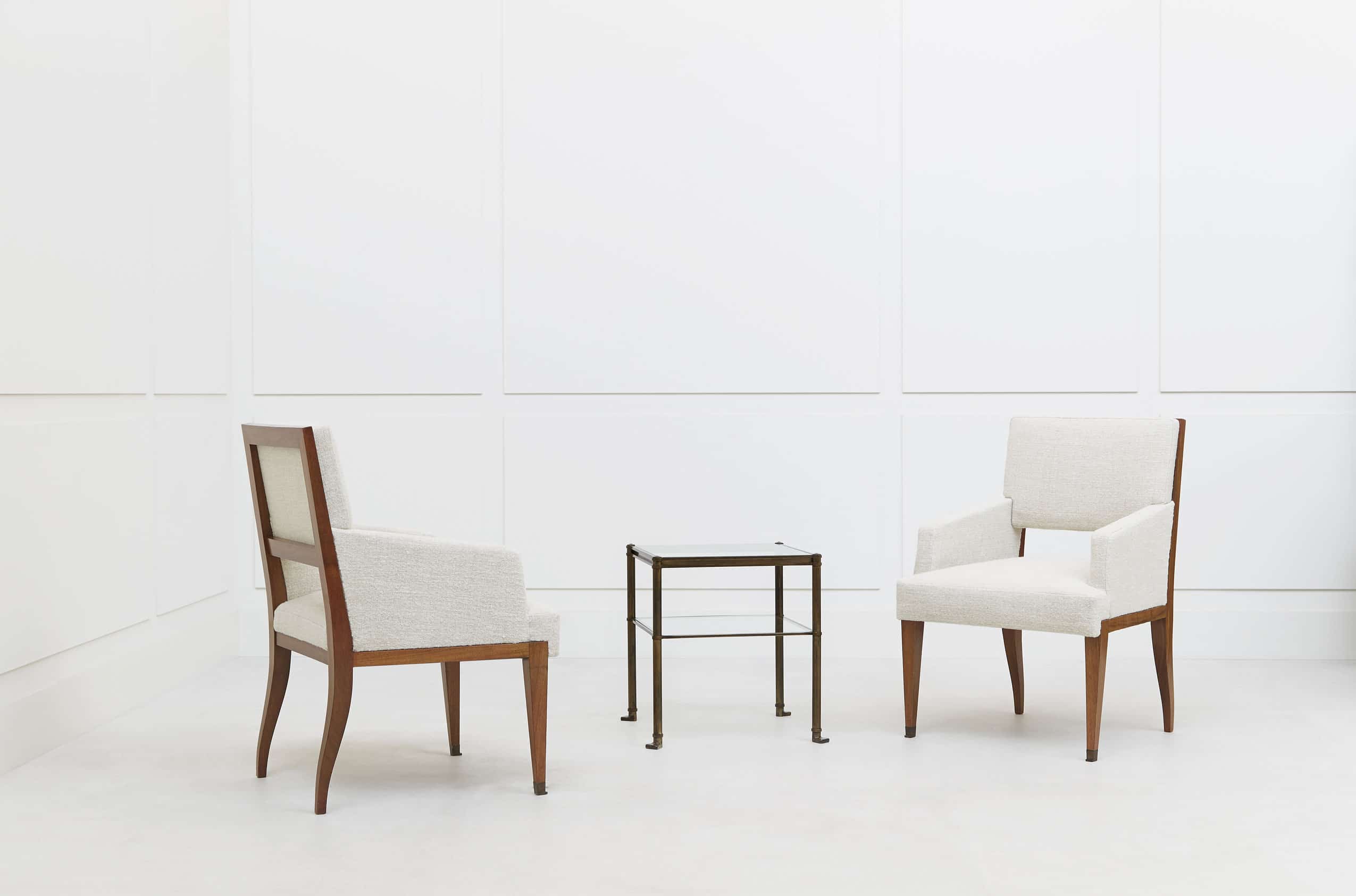 Jacques Quinet, Paire de fauteuils, vue 05