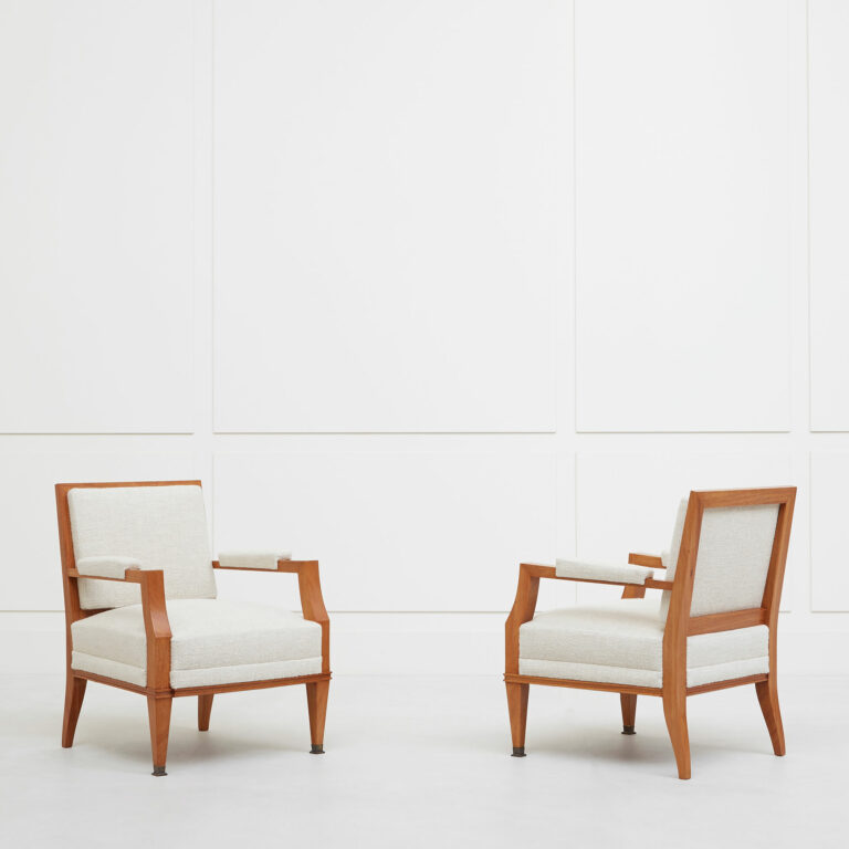 Jacques Quinet, Paire de fauteuils